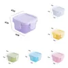 Food Storage Container Small Plastic Moisture-Proof Containers Mini Kitchen Storage Box With Leakproof Lid Kitchen Accessories