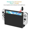 Głośniki 3PCS Temperowany szklany ochrona ekranu Nintendo Switch OLED 9H HD Film szklany dla Nintendos Switch OLED