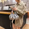 Bag Luxury Women Brand Tote Bags Snake Print Shoulder Small Pleated Messenger Ladies Snakeskin Pattern Crossbody Handbag