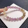 Bracelets de liaison 9 mm Rainbow Rainbow Aurnite Bracelet Femmes Elegant Round Charm Yoga Brangles Bangles Femme Bijoux Gift 1PCS