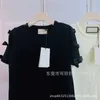 Dames t-shirt ontwerper G Round Neck Bow Board T-shirt korte mouwen Top voor dames zoete 2024 losse casual stijl 9ngt