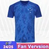 2024 25 Cruzeiro Wesley Mens Soccer Jerseys William Nikao M.Vital Machado W.Ribeiro Hem Korta ärmar Fotbollströjor uniformer