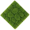 Flores decorativas 5 PCs Creative simulado espumas de musgo decoração de fundo para o escritório em casa painéis verdes estabilizados