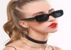 Luxury Small Oval Sunglasses for Women Male Retro Plastic Frame Black Leopard vintage Small Round Cateye Designer Sun glasses UV407695705