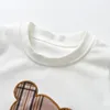 Roupas conjuntos de roupas fofo menino 2pcs roupas de verão fino algodão o-shirt de manga curta com calças roupas de criança para meninos