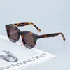 Solglasögon High Street Acetate Men Round Sun Glasögon Multicolor Tjock toppkvalitet UV400 rosa linser för kvinnor