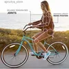 Bike intorno al blocco Womens Beach Cruiser Bike 1/3/7/21 Speed Bicycs 26/24 Wheels Multipors L48