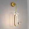 Wall Lamp Modern Bedroom Bedside Led Art Butterfly Acrylic Sconces For Background Stair Bar Decoration Lighting Luminaire