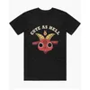 Lo lindo como el infierno es extremadamente estadounidense minimalista y antiguo.Camiseta de manga corta de gran tamaño en Bintage High Street