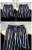 Shorts masculins American rétro Tie-dye Denim Streetwear Male Streetwear Short Jeans Luxury 2024 Summer Korean Fashion Hip-Hop Cargo Straight