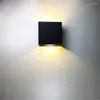 Lampada a muro Cube LED LED LIGHTINA IN IN INDIUTENZA IN ALUMINUM SCONCE SCONCE 6W 85-265V per corridoio da bagno