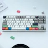 アクセサリーGMKファンデーションキーキャップPBT 5サイド染料昇華キーキャップチェリープロファイルMXスイッチ用マルチカラーキーボードGK61 GMK67 75 87 96 98