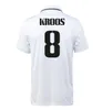 16 17 18 19 20 21 22 23 24 Benzema Real Madrids Soccer Jerseys Retro Modric Bellingham Kroos Ronaldo Marcelo 2022 2023 2024 Vini Jr Camavinga Sergio Ramos Football Shirt