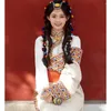 Ethnische Kleidung High-End-Mode-Tanzkleid für Frauen tibetanische Robe National Style Trip Shooting