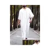 Abbigliamento etnico vintage sciolto musulmano abiti di caftani uomini manica lunga moda jubba thobe man thobe thobe thobe thobe thobe thobe thobe thobe throol modello