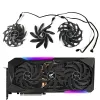 パッドグラフィックカードファンPLD10015B12H 0.55A 4pinギガバイトaorus geforce rtx 3070tiマスター8gグラフィックスカード冷却ファン