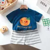 Clothing Sets 2PCS Children's Mother Kids Clothes Boys Girl T-shirt Shorts Summer Cotton Short Sleeve Baby Children Toddler Suit