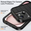 3 in 1 Kickstand Heavy Duty Shockproof Holder Stand Cases For iPhone 15 14 Plus 13 12 11 Pro Max Samsung S24 S23 A53 5G Silicone Rubber Hard PC Rugged Cover