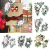 Dekorativa blommor bröllopsark kit paket med 2 dekor hantverkhängare hörn blomma rad för hemmors dag skrivbordsbakgrundsfest