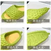 Случайный мультфильм пары Slippers Durian Summer Soled Women's Men's Men's Outdoor Wear Home Anti Slip