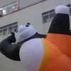 Giant 10/33ft outdoor Inflatable Kung Fu Panda Balloon Cartoon For Advertising