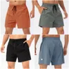 Lu Lu Mens Shorts Shorts Outfit Brinks Brants Sport Loak Trainer Короткие спортивные тренажерные залы.