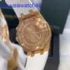 AP -Pilot -Armband Watch Royal Oak Offshore Serie 37mm Uhrendurchmesser Automatische mechanische Gummi Mode Freizeit und Frauen Luxusuhr