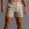 Shorts masculinos homens cargo de verão no meio do arranha