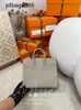 Cowhide Handbag Brkns Genuine Leather Grey Uncle Wax SewingD26254TX