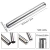 silver stainless steel cigar tube metal cylindrical dry herb tobacco cigarette jar storage container bottles wire drawing sanding smoking accessories custom logo