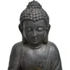 Decorazioni da giardino 18 "Scultura statue di Buddha per figurine di decorazioni per esterni ornamenti per prato per il giardinaggio dei regali