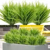 Decoratieve bloemen geen waterplanten kunstmatig voor buitendecoratie vervagen resistente realistische nepwaterpotten thuis