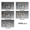 Acetate Glasses Frame Men 2024 Vintage Oversize Pilot Optical Prescription Myopia Eyeglasses Women Spectacles Eyewear 240411