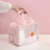 Storage Bags Double Layer Square Women's Cosmetic Makeup Bag Portable Kits Travel Toiletry Organizer Beauty Handbag Suitcases