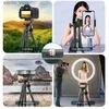 Continue verlichting 26 cm foto ring licht led selfie ring licht mobiele telefoon licht fotografie licht met statief beugel optionele afstandsbediening y240418