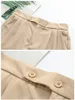 Ladies Summer Plus Size Shorts For Women Large Loose Casual Wide Leg Green Khaki 3XL 4XL 5XL 6XL 240415