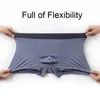 Underpants Solid Underwear Men Boxer Modal Seamless Comfortable Men's Shorts High Quality Man Panties Wholesale / Drop