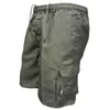 Мужские штаны Мужские MENS MTI POCKER CAPL CARGE CASUAL COTCK COTMEN DUNGEND Длина военных военных.