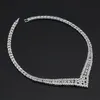 4 PCs Super Luxury Cubic Zirkonia Brauthochzeitsfeier Kostüm Nigerian Dubai Schmuck Set für Bräute Accessoires 240410