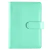 A6 A5 PU LEATHER DIABY NOTERBOOK Handmadel Loose-Leaf Journals Anteckningar 2024 Weekly Planner Office Hardcover Binder Notebooks