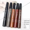 Enhancers Tattoo Eyebrow 3D liquid Ink Pen waterproof 4 fork pencil brow Eyes Makeup Female Cosmetics 5 Natural Color Available