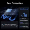 Producten Xiaomi Mijia Smart 3D Face Recognition Deur Lock 1S ontgrendelen Fingerprint Scanner Bluetooth -wachtwoord Intelligent Home Door Lock