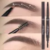 Amplaceurs 5 couleurs Crayon à sourcils à double tête longue durée durable sans fleur en fleurs à un stylo noir noire gris brun couleur cosmétique