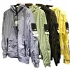 Vestuário de grife moletons moletons de camisetas de bolso de bolso de bolso de manga longa com zíper de manga longa Men Company Casual Casual Windbreaker Brashiery