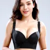 Sutiã plus size push up women cup bra hide linger lingerie de cobertura completa de roupas de roupas de gordura gorda incorporada