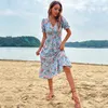 Robe de vacances en bord de mer Fashion Fashion V pour femmes