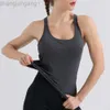 Desginer Als Yoga Aloe Top Shirt Clothe Short Woman Vest with Breast Cushion Womens Fitness Breathable Clothes Camisole Top