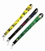 Anime designer spel lanyard rem för mobiltelefon nyckelkedjor ID -kortmärke Holder Keychain hängande rep KeyCord Neckband Tillbehör9005917