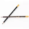 Enhancers 1PC Microblading Wooden Eyebrow Pen Waterproof Long Lasting Makeup Eye Brow Pencil Positioning Black Dark Brown Eyebrow Cosmetic