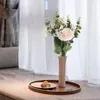 Fiori decorativi Falsi artificiale Rose eleganti Eucalipto Decor per la casa Coffee cucina per caffè
